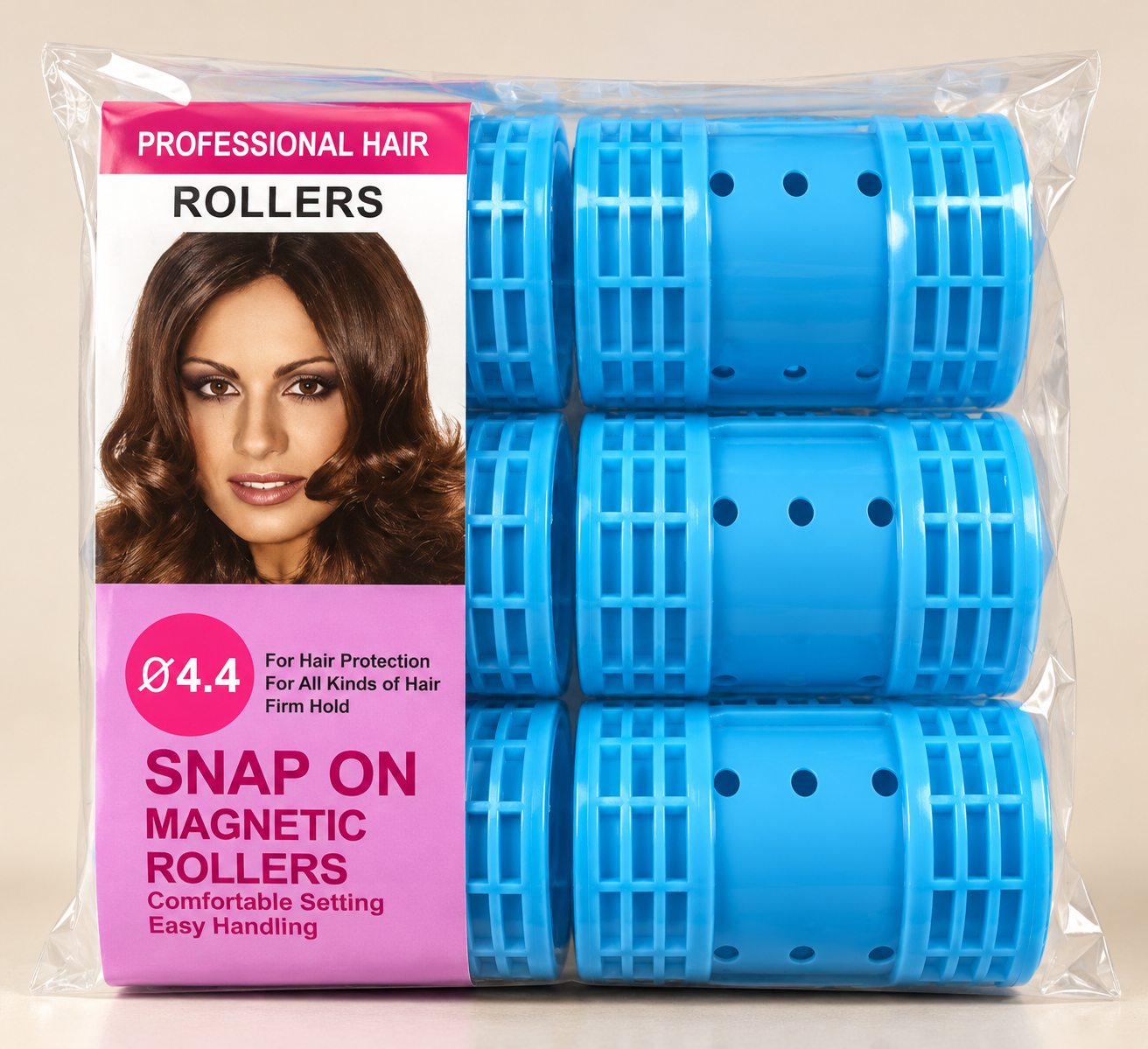 Professional Snap-On Magnetic Hair Rollers